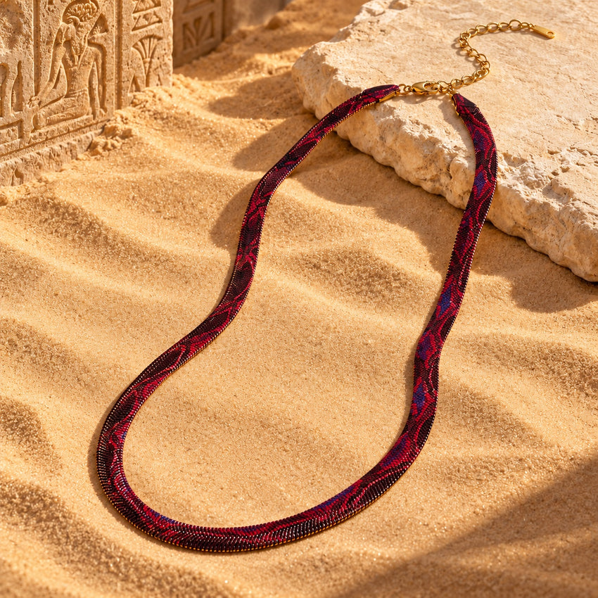 Crimson Viper Necklace